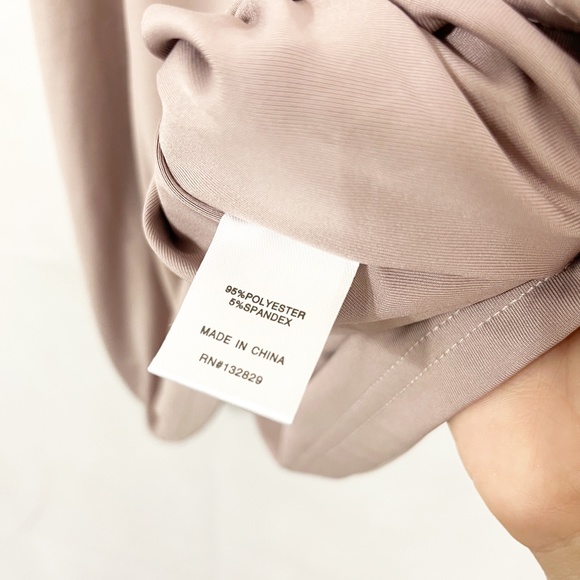 Revolve Superdown Purple Gray Bodycon Side Cut Tie Mini Club Party Dress - XS - Picture 9 of 9